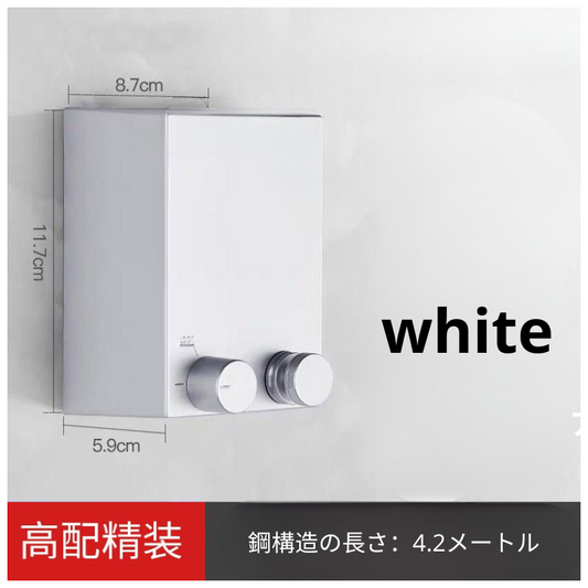 室内用 伸縮式ワイヤー物干し｜目立たない＆省スペース!